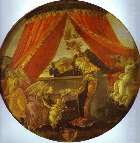 Sandro Botticelli Madonna de Padiglionel china oil painting image